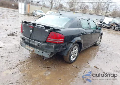 2008 Dodge Avenger Sxt from USA, damaged, VIN 1B3LC56K68N159292